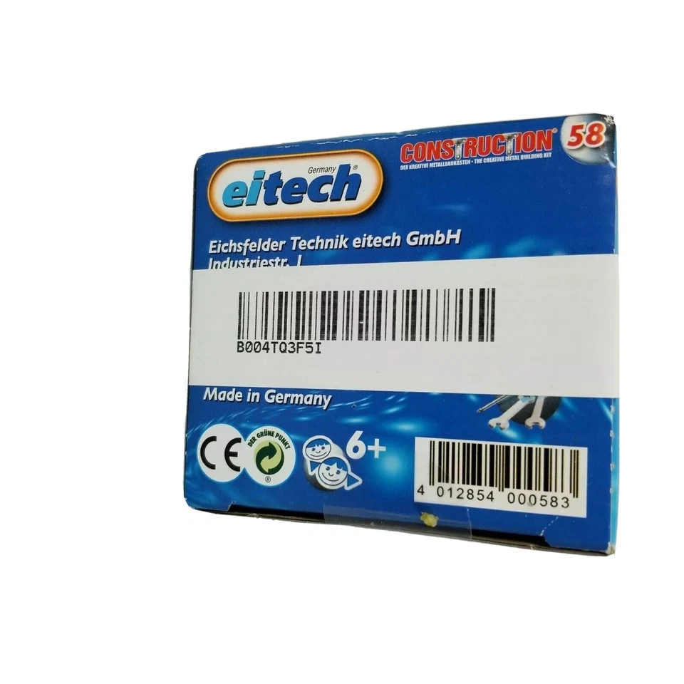 Kit de construcción de metal creativo de juguete de construcción de camión Eitech C58 Foto 4 de 4