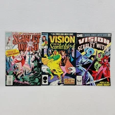 Vision and The Scarlet Witch #1 1985 Marvel Comics PLUS Solo/Limited Series #1  
