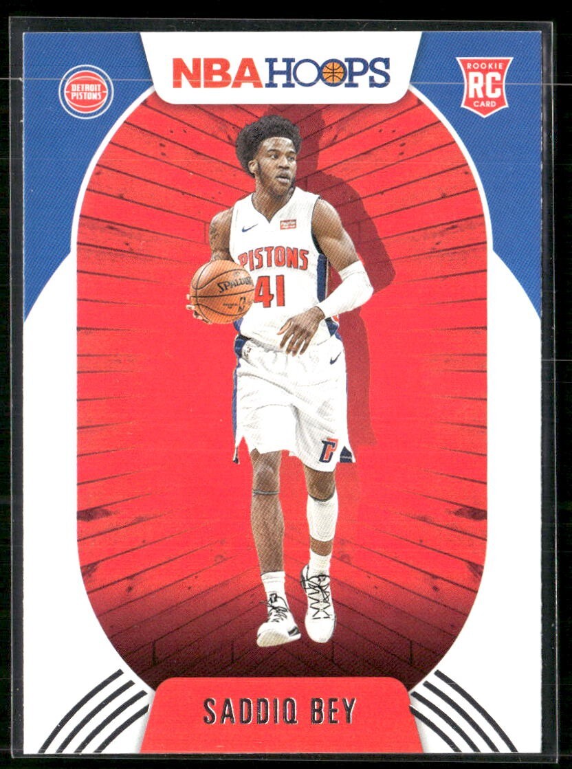 2020-21 Panini NBA Hoops - #237 Saddiq Bey (RC)