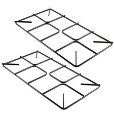 Pan Support Grid for New World Oven Cooker Flat Gas Hob 2 Pack 450mm x 220mm