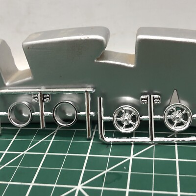 FOB 2 Rear American Torq Thrust D Wheels W Chrome Back 1/2 1/25 LBR Model Parts