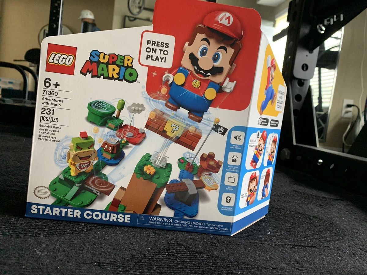 Lego Super Mario Adventures W Mario Starter Course 71360 Building Kit On Hand