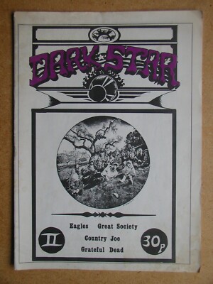 Dark Star Magazine. Issue 2. 1976. Eagles, Country Joe, Grateful Dead etc