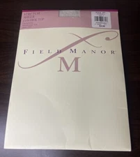 Vintage Field Manor Pantyhose Size C Seashell Control Top Stretch Sheer Style233