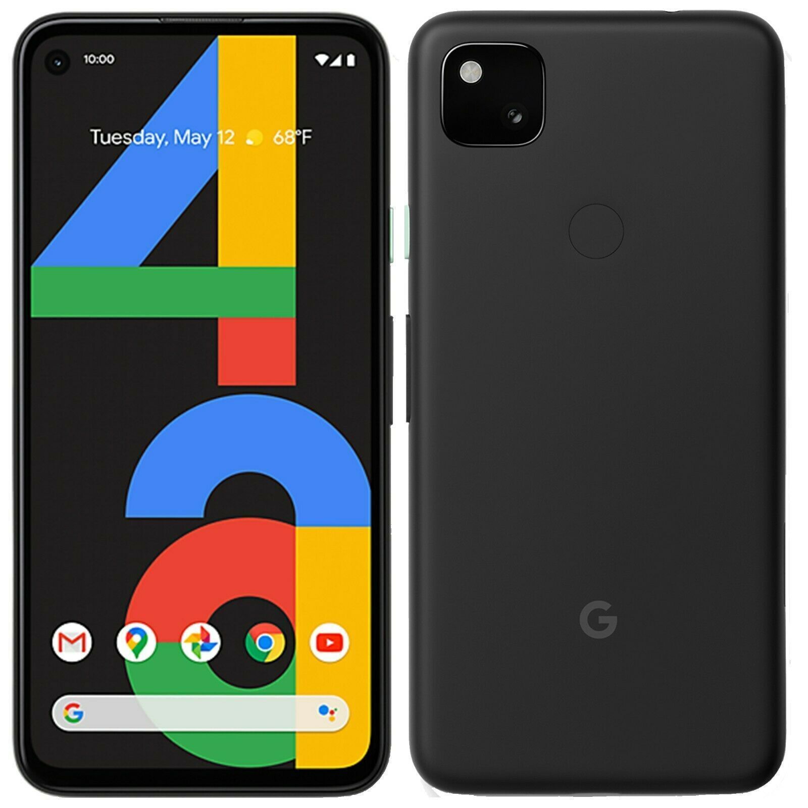 Google Pixel 4a 5G - 128 GB - Just Black (Unlocked) (Single