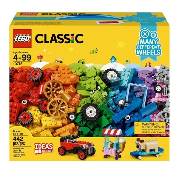 lego bricks on a roll