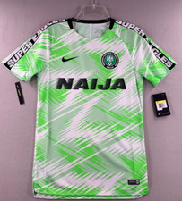 Nigeria Nike World Cup Tribute National Team GX Dry Squad Jersey Men's Small New