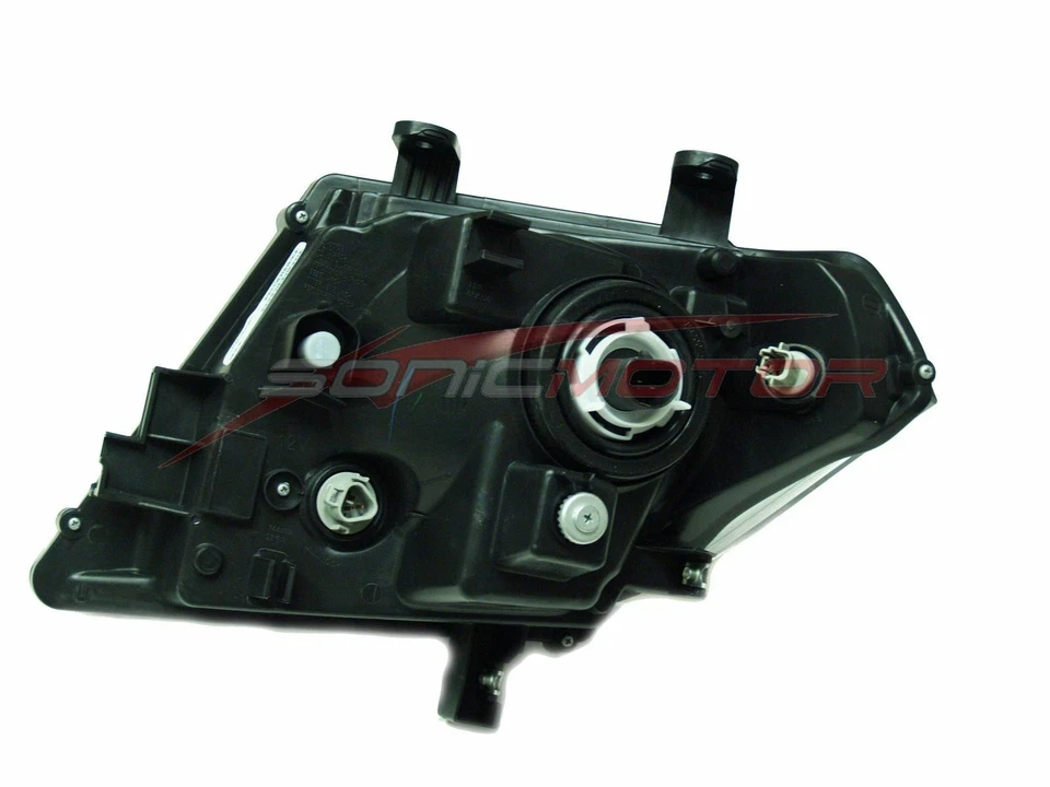 Faróis dianteiros Nissan 2009-2016 lâmpadas laterais para motorista e passageiro LH+RH - Imagem 2 de 3