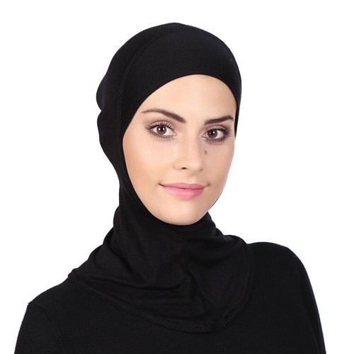 Mujeres Árabes Musulmanas Gorras Interiores Funda Cabeza Cuello Cabeza Sacrf Gorro Sombrero - Imagen 8 de 46