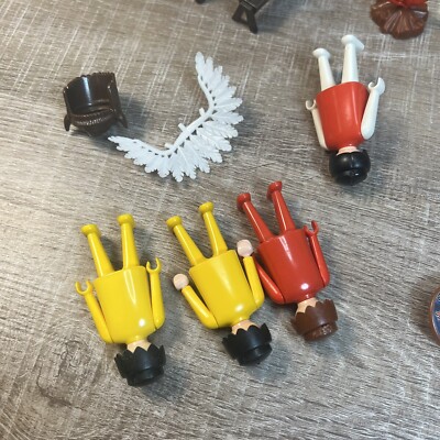 Lot Playmobil Vintage Western Indiens – Set 3483 De 1980 Avec Tipi, Canoë, Personnages, Chevaux