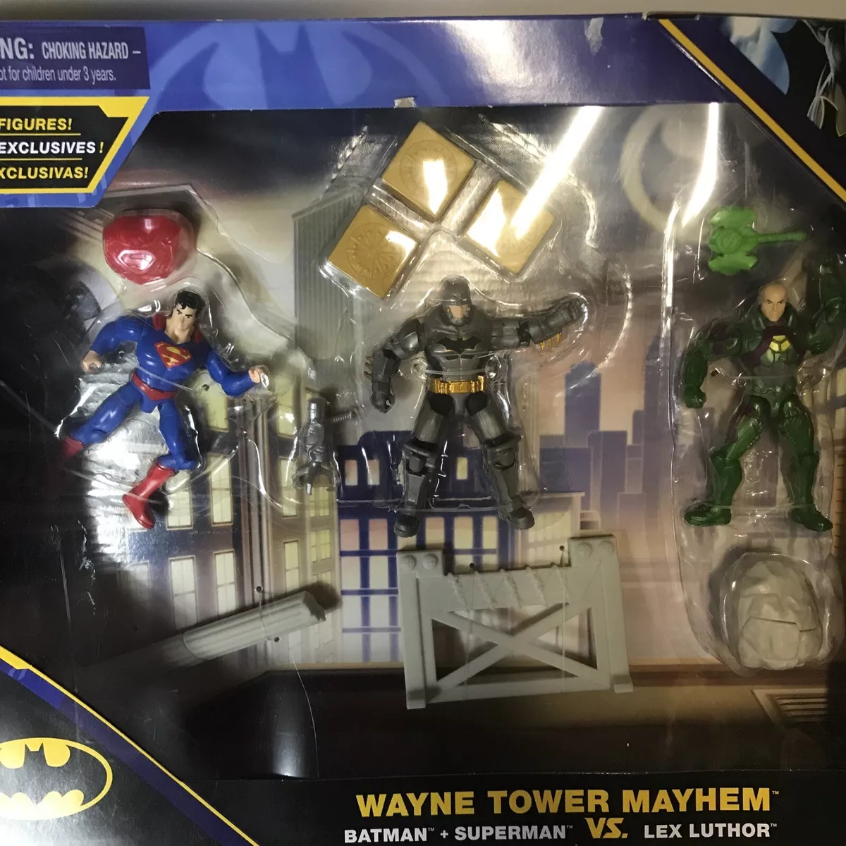 Batman on sale superman playset