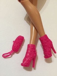 pink barbie boots