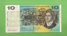 #D166.   1968  PHILLIPS / RANDALL   C of A   $10 PAPER BANKNOTE  #SKG 258297