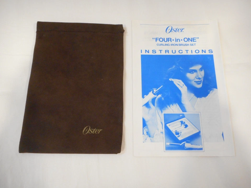 *VINTAGE * OSTER 4-IN-1 CURLING IRON BRUSH SET - Image 4 of 4