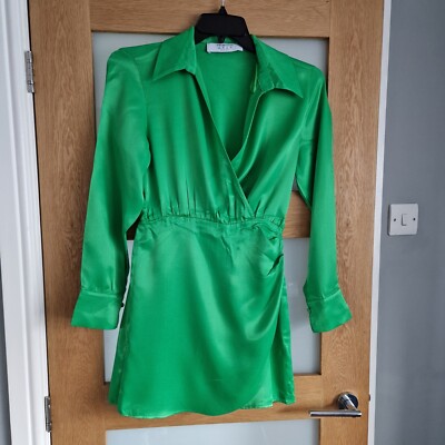 green emerald velvet dress Dress 6 / 10 main image 1