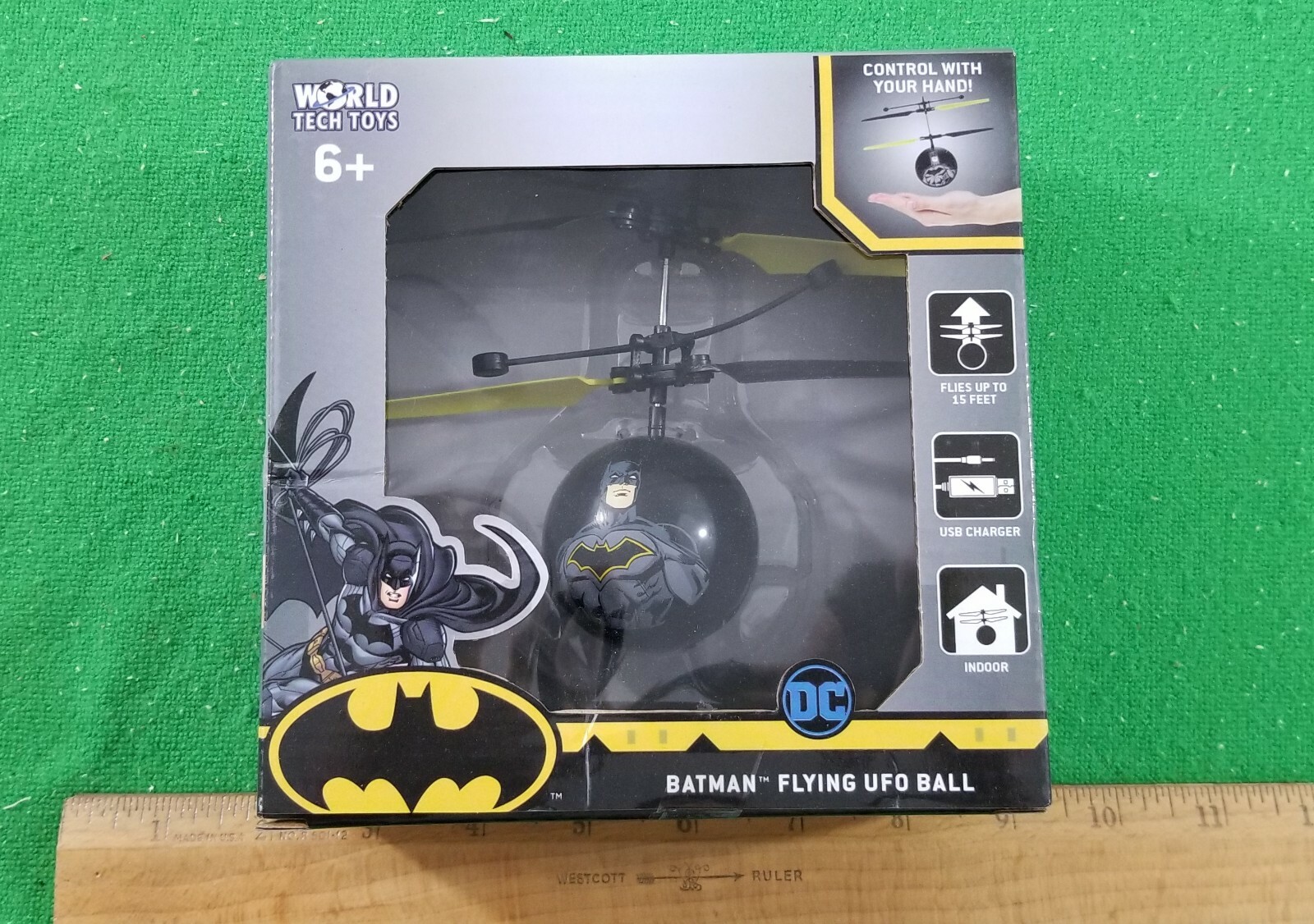 batman flying ufo ball