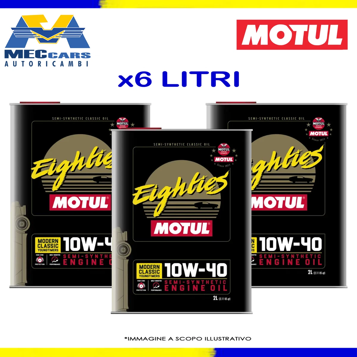 Oli Motore Semisintetico MOTUL Viscosità SAE 10W40 Per Veicoli | Acquisti Online Su - Foto 5