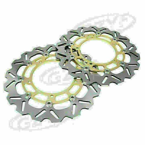 Front Brake Disc Rotors Fit Yamaha FZ8 ABS 2011-15 XTZ SUPER TENERE 1200 2010-15 - Picture 2 of 7