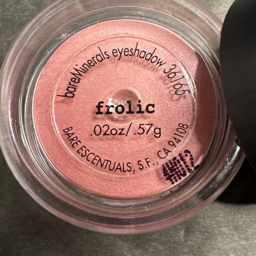 Bare Minerals FROLIC Eyeshadow .57g Loose Powder Eye Color Sealed NEW - Picture 2 of 3