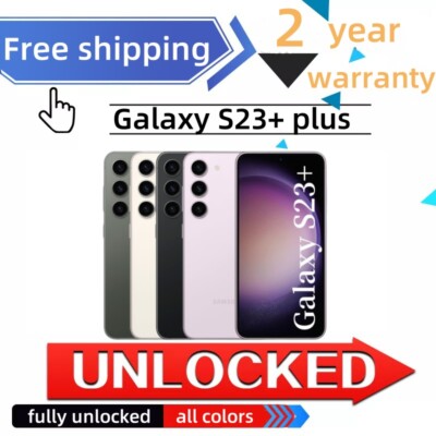 New sealedSamsung Galaxy S23+Plus 5G 256/512GB S916U Factory Unlocked GSM CDMA