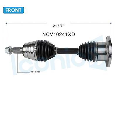 Xtreme Duty Front CV Axle Shaft for 2006 Cadillac Escalade