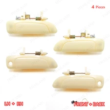 Unpaint Outer Door Handle Set 4  Fits Honda Civic Dimension Sedan 2001 - 2005