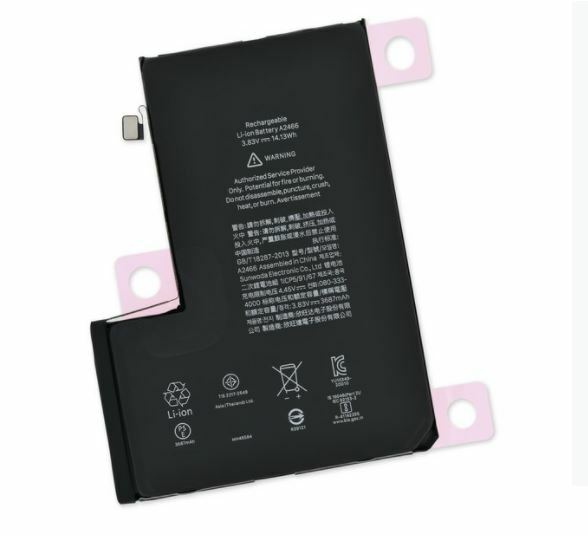For iPhone 12 Pro Max Mini High Capacity Battery Replacement  Warranty