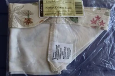 Longaberger Botanical Fields Napkin Carrier Basket Liner #2377735 - NEW