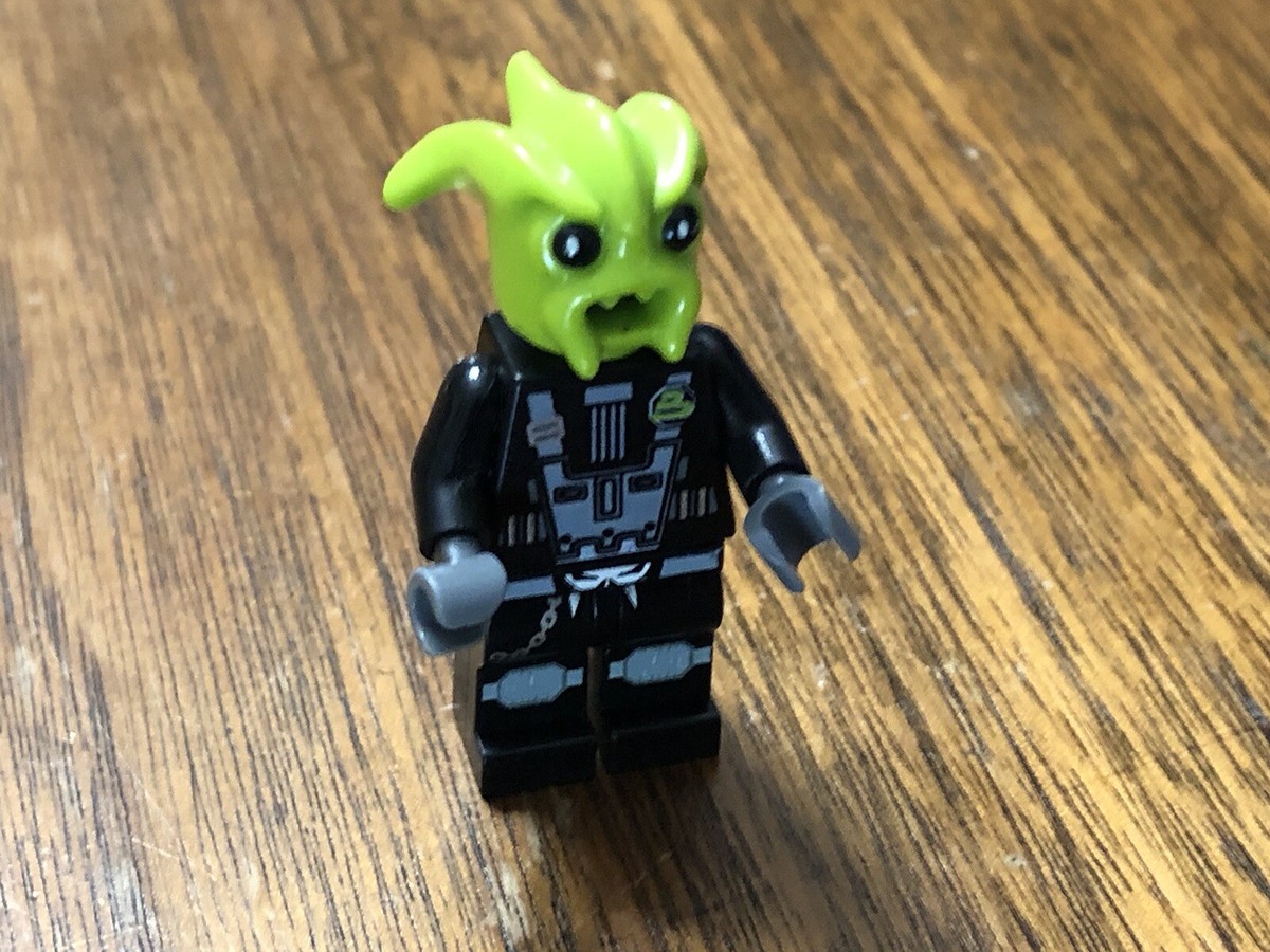 LEGO Lime Green Head Space Police 3 Kranxx Minifigure (L43) | eBay