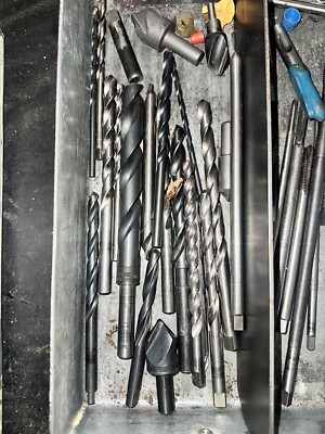 TRW drill Bits Press Bits Cle-force Bits Lot Vintage USA 