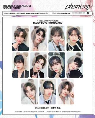 THE BOYZ x PHANTASY Pt.3 Love Letter POP-UP STORE TEDDY LD