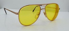 Vintage Swan Optical Metallica 2 Gold Pilot Metal Sunglasses Korea FRAMES ONLY