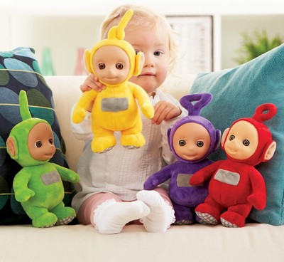 Teletubbies Dipsy – Kuschelige, Sprechende Spielfigur Mit Dreh-Klingel-Effekt, 8 Zoll / 20 Cm