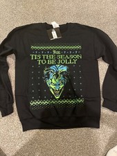 Unisex Xmas Jumper Batman The Joker T'is the season