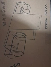 YARD YIELD AMYD013 Interactive Outdoor Squirell and Chipmunk Feeder (White)