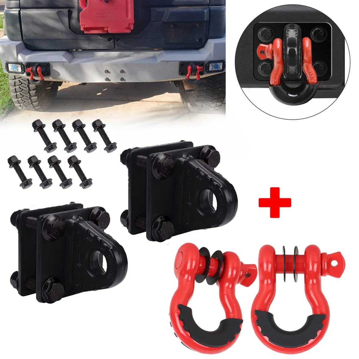 Bumper shackles clearance