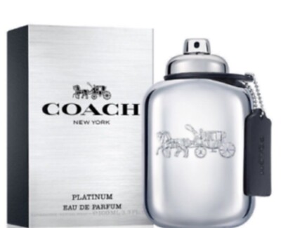 Coach New York Platinum Men 3.3 3.4 oz 100 ml Eau De Parfum Spray /