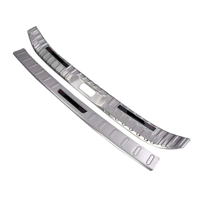 Rear Trunk Bumper Protector Sill Scuff Plate Cover For Nissan Altima 2019-2022 Foto 2 de 3