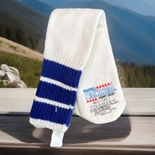 VTG NWT Russell Sport Tube Socks Stripe Acrylic Orlon Acrylic 9-15 80s NOS 90's