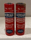 Vintage Eveready Transistor Battery Lot Size AA No. 1015 Display Only 