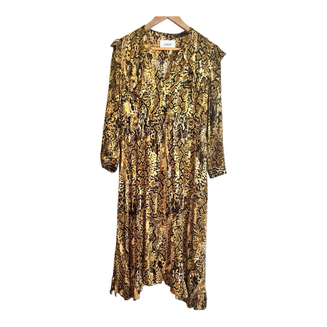 ba&sh midi dress 1H25ROMA_ROSE
