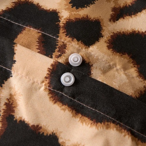Leopard Duvet Cover Bedding Set Animal Quilt Soft Pillowcase King PRP £39.99 - Picture 5 of 5