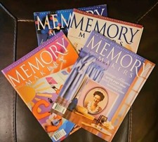 Memory Makers Magazines Spring, Summer, Sept/Oct, Nov/Dec 1998 Issues Lot Of 4