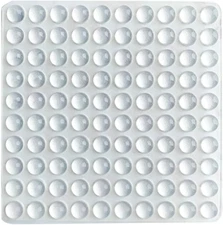 LLRY Clear Adhesive Bumper Pads- Sound Dampening Transparent Rubber