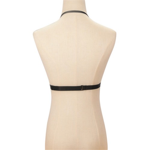 Fashion Women Lingerie Elastic Harness Cage Bra Cupless Bondage Body Chain Be DR - Picture 2 of 16