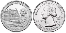 2017 S Frederick Douglass National Site Park Quarter (DC) **ON HAND**