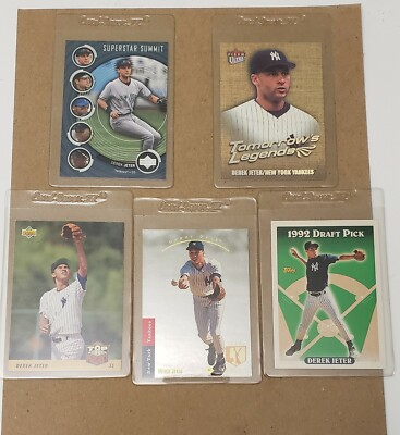 rare derek jeter cards Amazon.com: 1993 topps #98 DEREK JETER new york yankees rookie card PSA 9  Graded Card : Collectibles & Fine Art main image 0