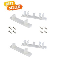 Complete False Drawer Front Clips for 4-1/4" Openings - 2 Connectors Included