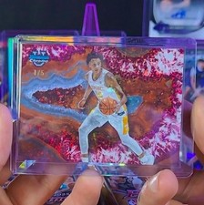 2025-26 Bowman Basketball Nate Ament Tennessee Red Crystalized 1/5 SSP CASE HIT