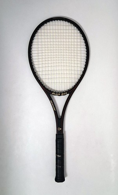 #ad Vintage DUNLOP BLACK MAX TENNIS Racquet 4 3 8 W CASE $25.00